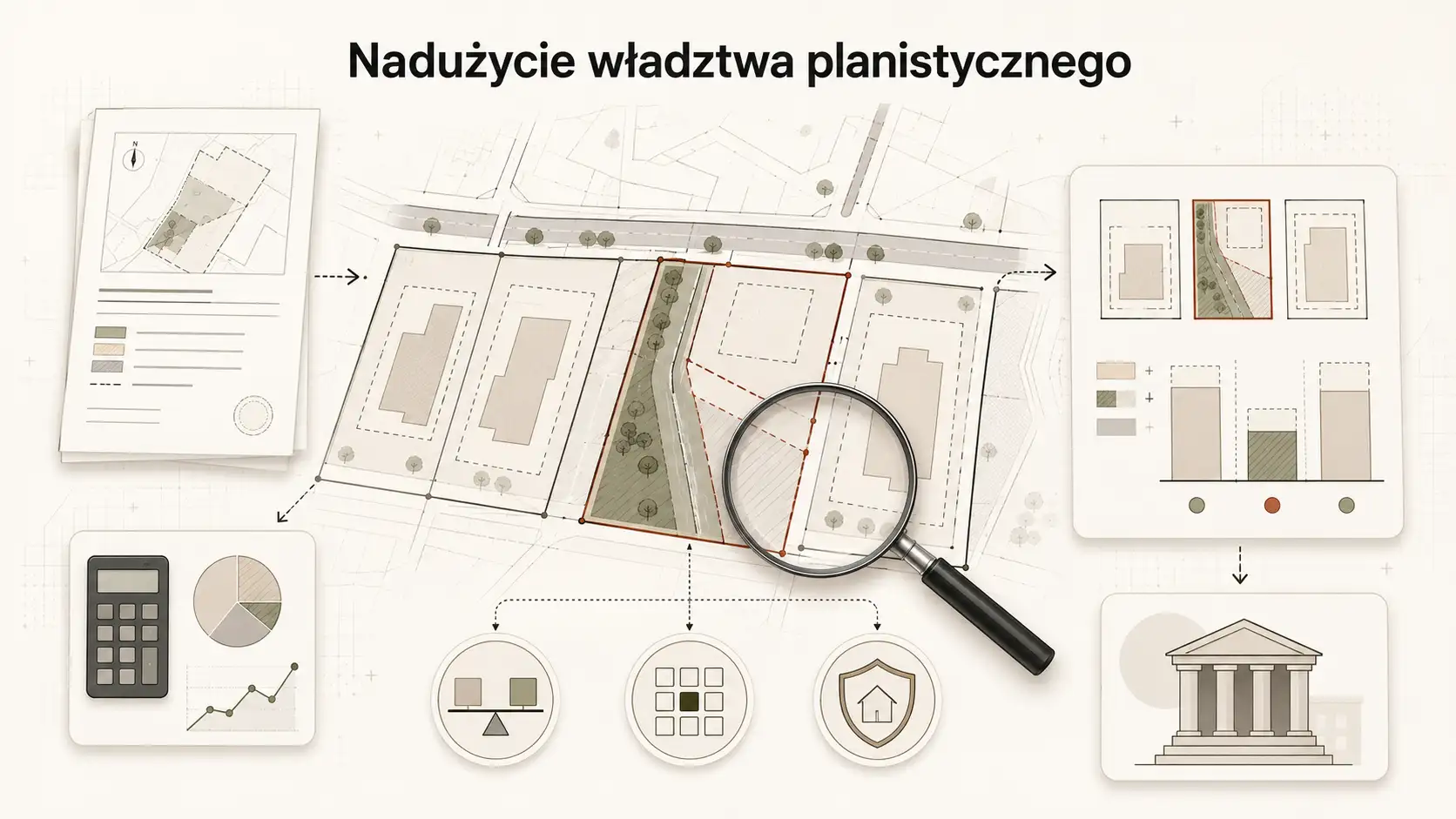 nadużycie władztwa planistycznego
